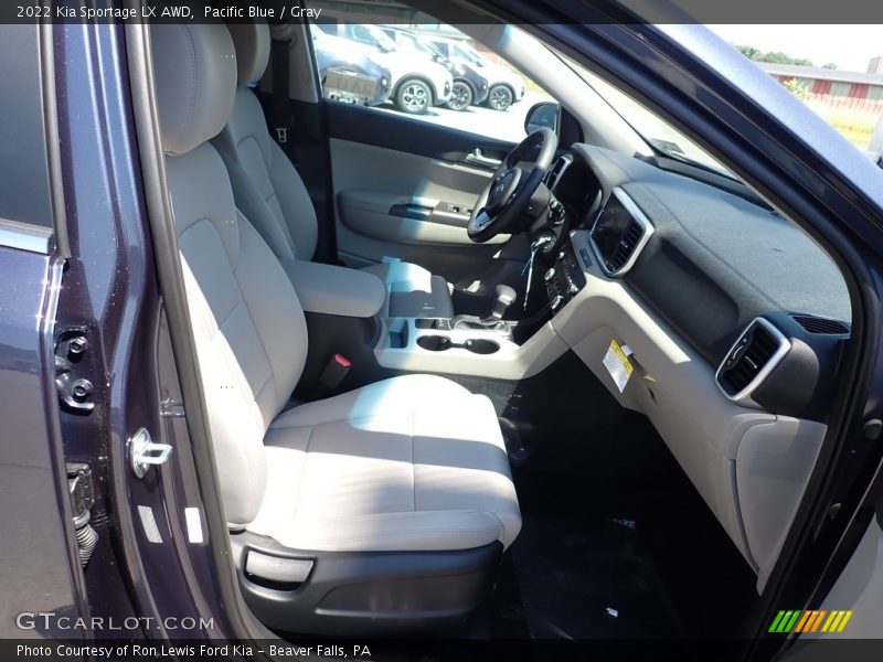 Pacific Blue / Gray 2022 Kia Sportage LX AWD