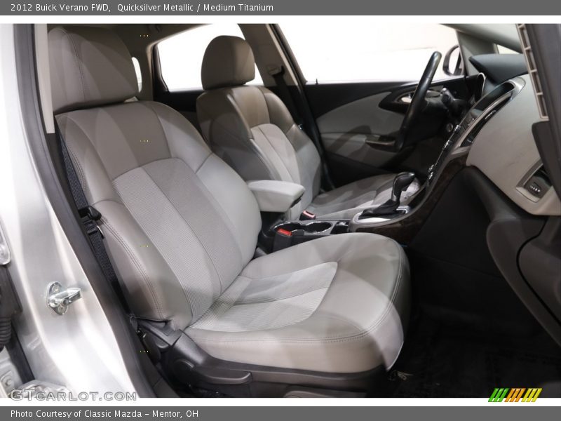 Quicksilver Metallic / Medium Titanium 2012 Buick Verano FWD