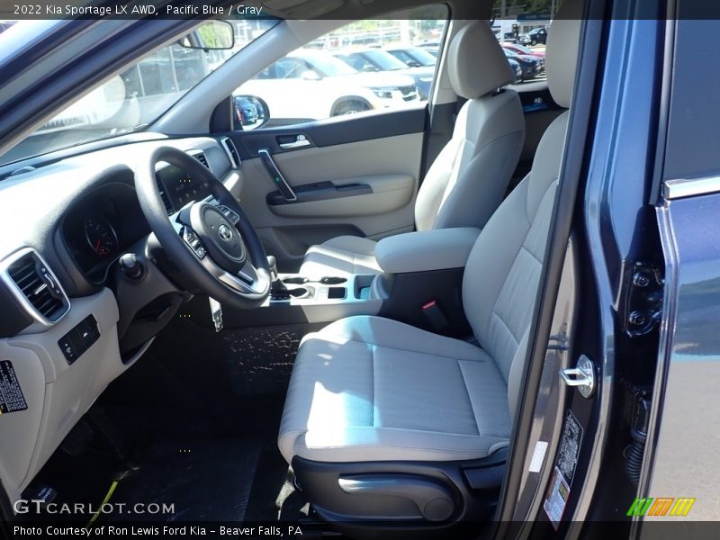 Pacific Blue / Gray 2022 Kia Sportage LX AWD