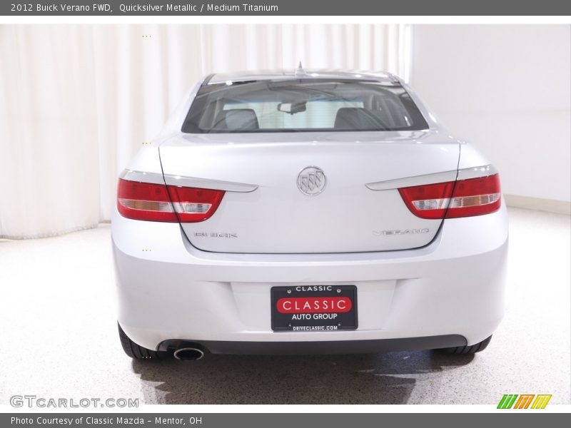 Quicksilver Metallic / Medium Titanium 2012 Buick Verano FWD