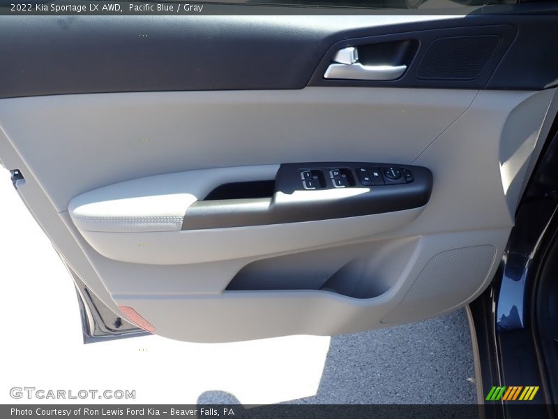 Pacific Blue / Gray 2022 Kia Sportage LX AWD