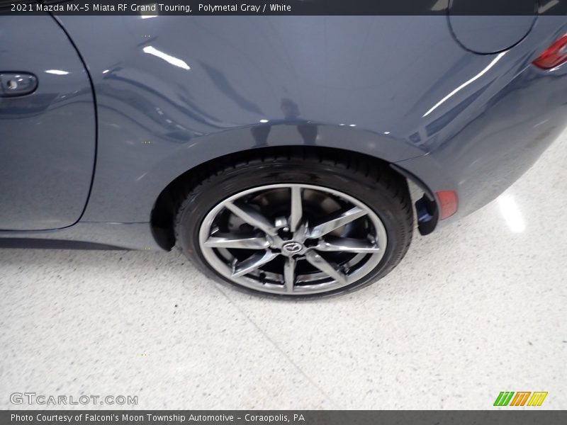 Polymetal Gray / White 2021 Mazda MX-5 Miata RF Grand Touring