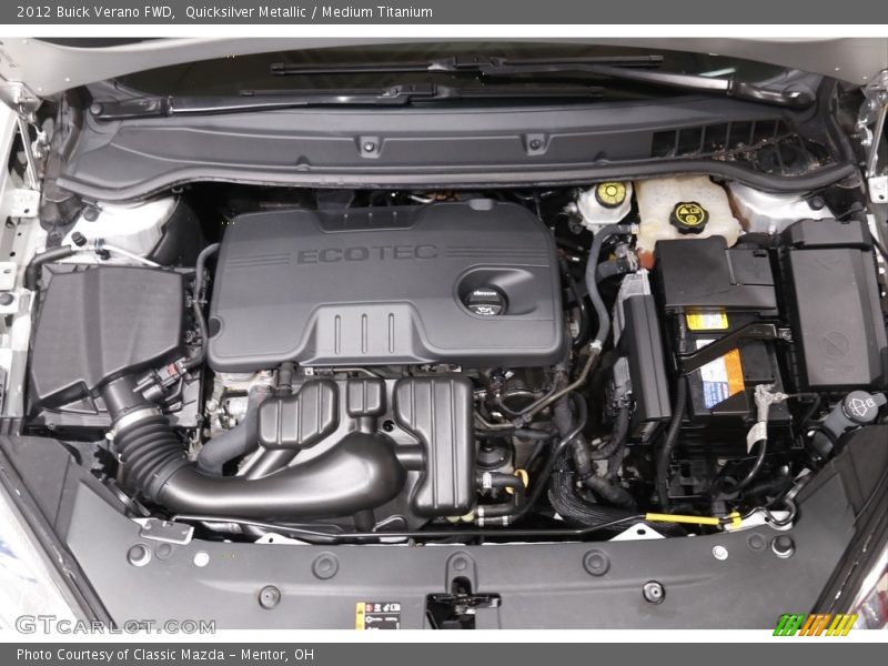 Quicksilver Metallic / Medium Titanium 2012 Buick Verano FWD