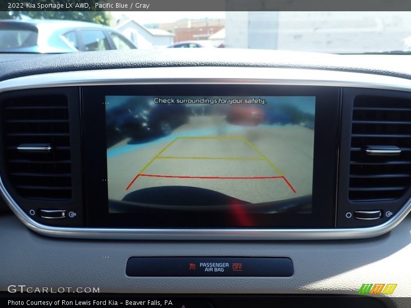 Pacific Blue / Gray 2022 Kia Sportage LX AWD