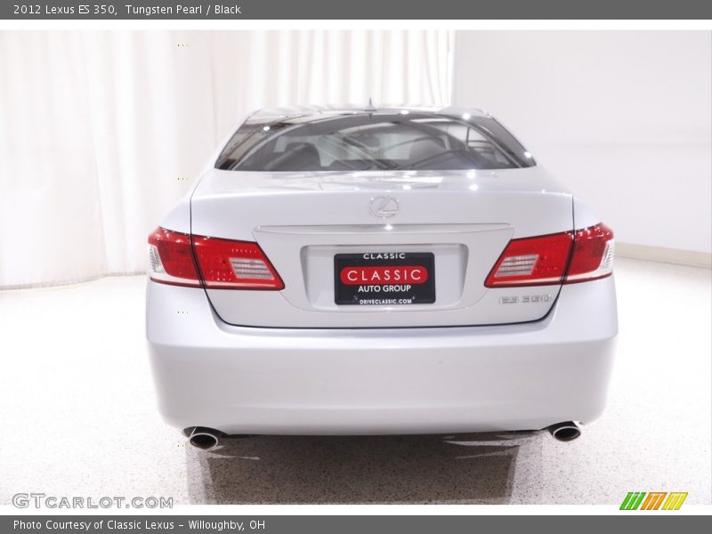 Tungsten Pearl / Black 2012 Lexus ES 350
