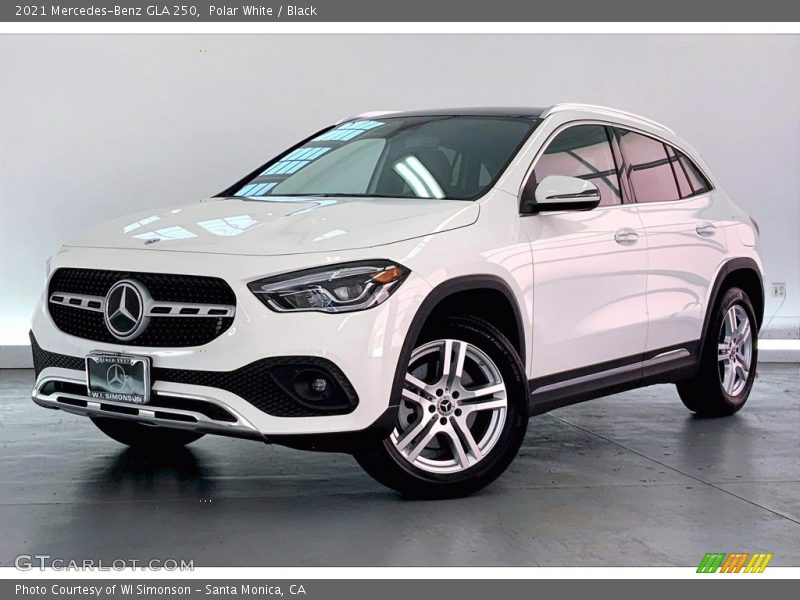 Polar White / Black 2021 Mercedes-Benz GLA 250