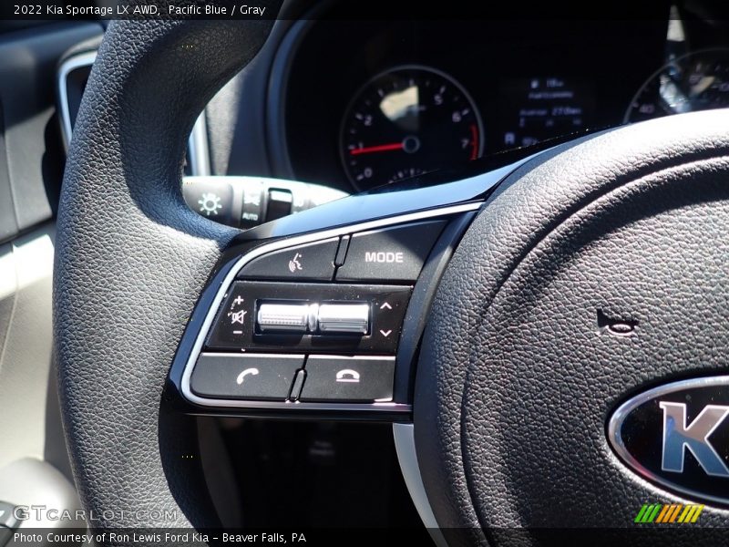 Pacific Blue / Gray 2022 Kia Sportage LX AWD