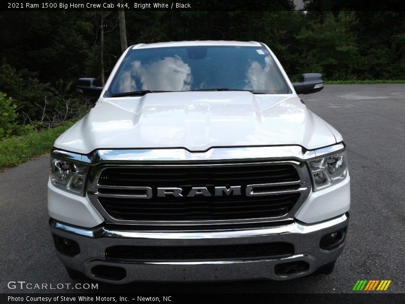 Bright White / Black 2021 Ram 1500 Big Horn Crew Cab 4x4