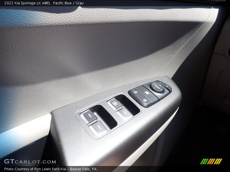 Pacific Blue / Gray 2022 Kia Sportage LX AWD