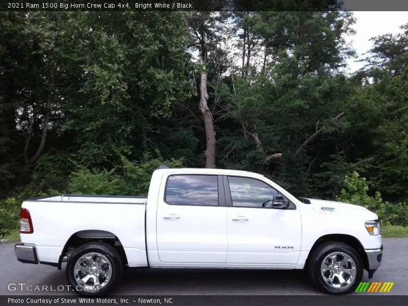 Bright White / Black 2021 Ram 1500 Big Horn Crew Cab 4x4