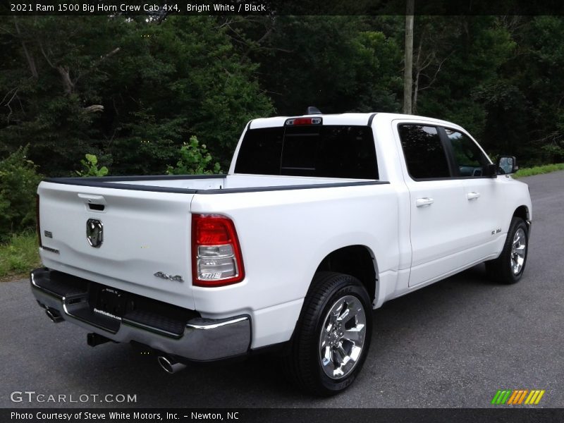 Bright White / Black 2021 Ram 1500 Big Horn Crew Cab 4x4
