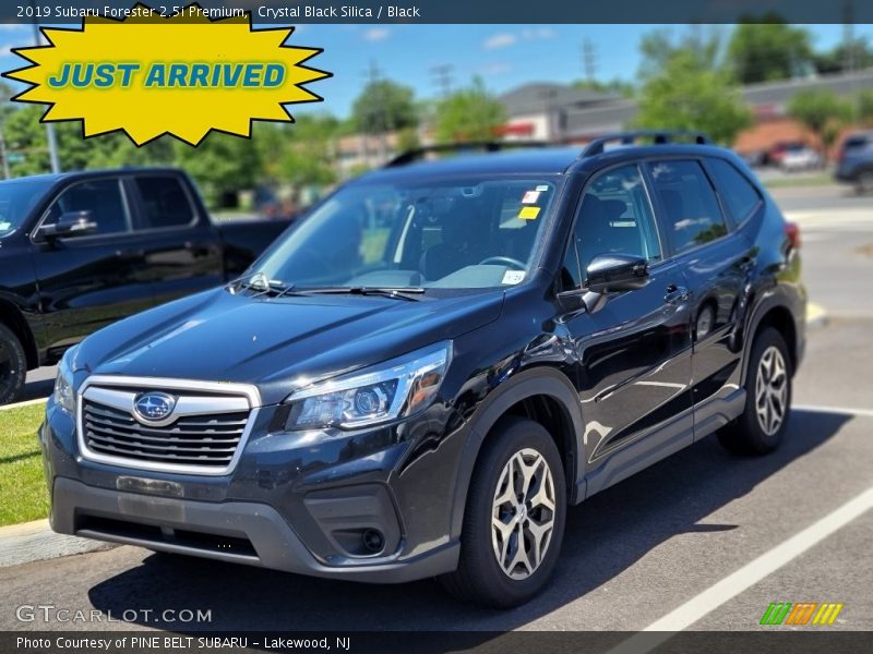 Crystal Black Silica / Black 2019 Subaru Forester 2.5i Premium