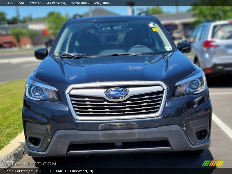Crystal Black Silica / Black 2019 Subaru Forester 2.5i Premium