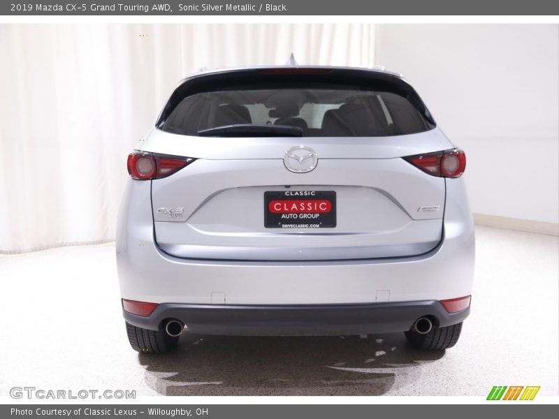 Sonic Silver Metallic / Black 2019 Mazda CX-5 Grand Touring AWD