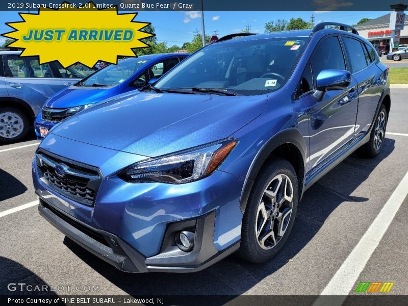 Quartz Blue Pearl / Gray 2019 Subaru Crosstrek 2.0i Limited