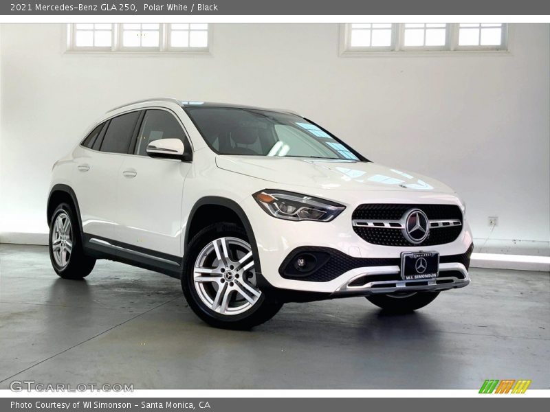 Polar White / Black 2021 Mercedes-Benz GLA 250