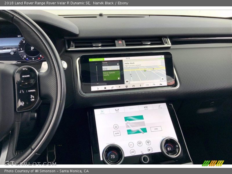 Narvik Black / Ebony 2018 Land Rover Range Rover Velar R Dynamic SE