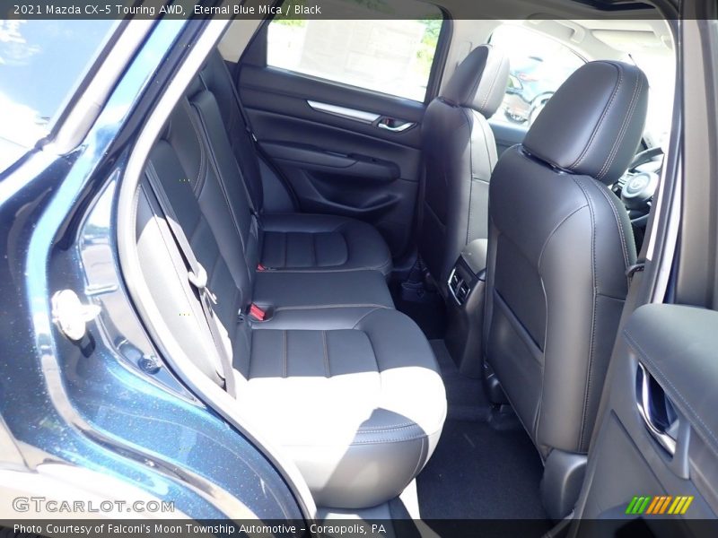 Eternal Blue Mica / Black 2021 Mazda CX-5 Touring AWD