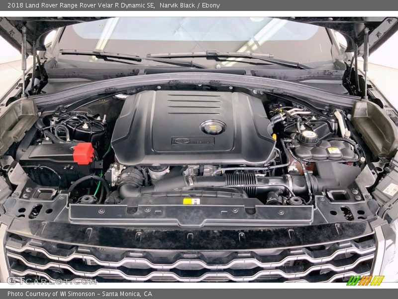 Narvik Black / Ebony 2018 Land Rover Range Rover Velar R Dynamic SE
