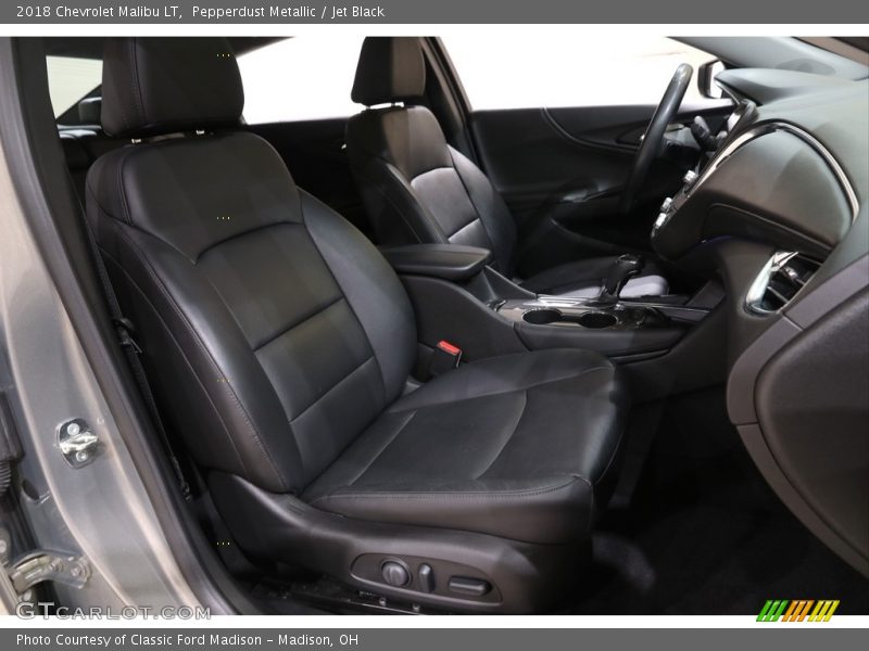 Pepperdust Metallic / Jet Black 2018 Chevrolet Malibu LT