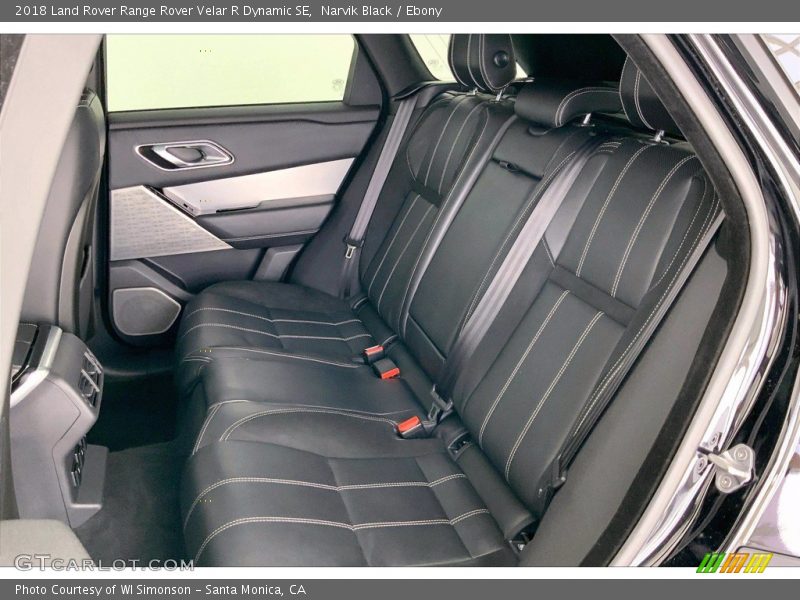 Rear Seat of 2018 Range Rover Velar R Dynamic SE