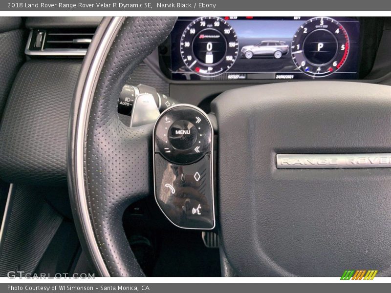  2018 Range Rover Velar R Dynamic SE Steering Wheel