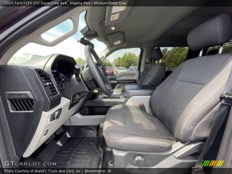 Front Seat of 2020 F150 STX SuperCrew 4x4