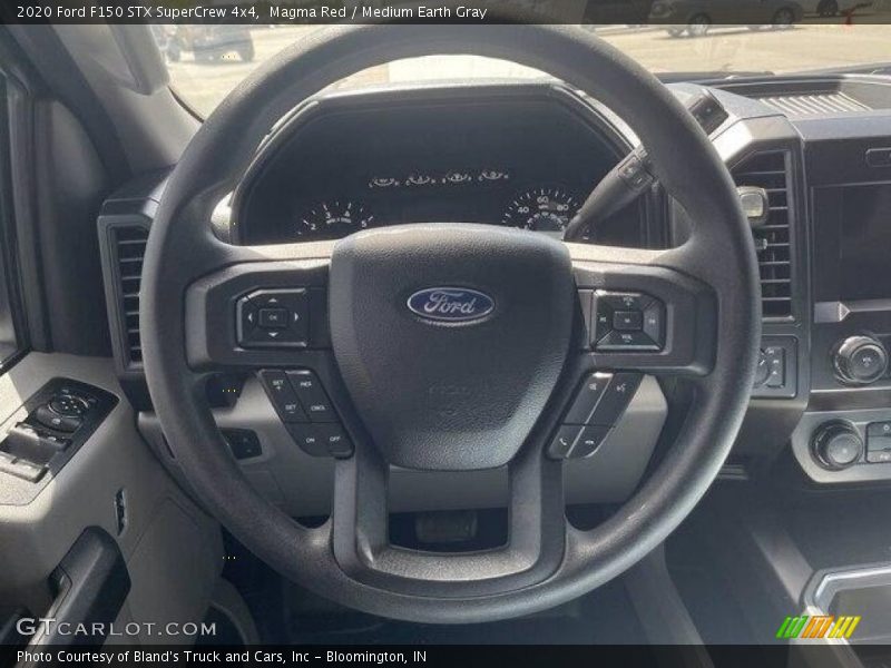 Magma Red / Medium Earth Gray 2020 Ford F150 STX SuperCrew 4x4