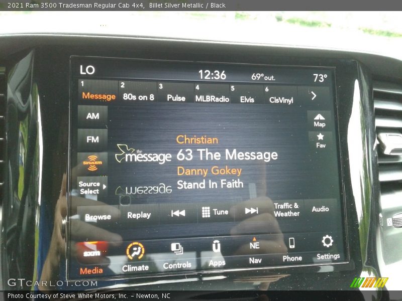 Billet Silver Metallic / Black 2021 Ram 3500 Tradesman Regular Cab 4x4