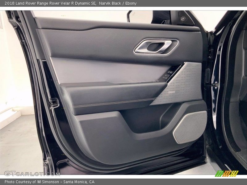 Door Panel of 2018 Range Rover Velar R Dynamic SE