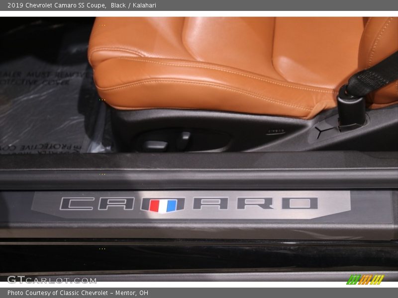 Black / Kalahari 2019 Chevrolet Camaro SS Coupe