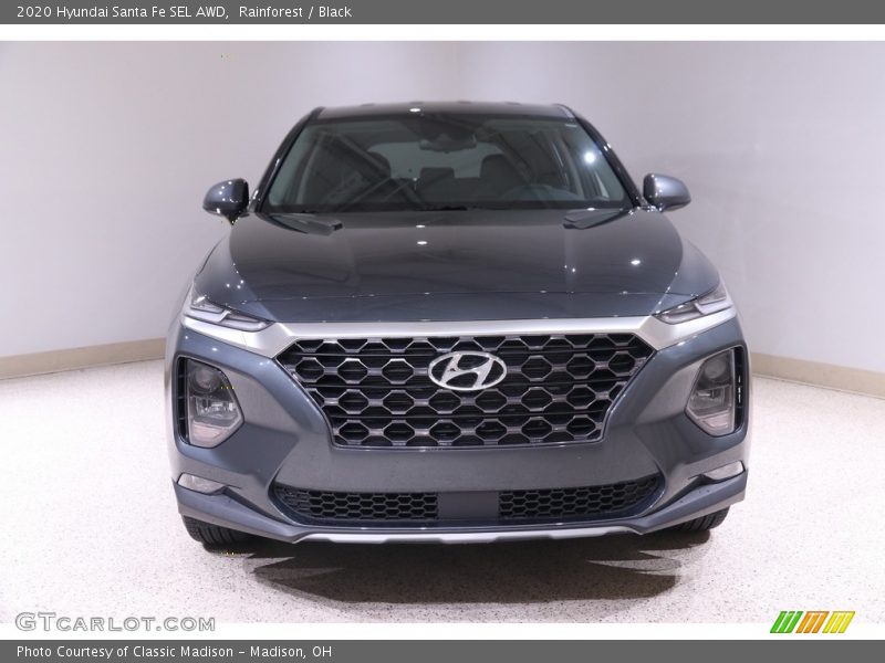 Rainforest / Black 2020 Hyundai Santa Fe SEL AWD