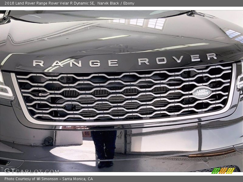 Narvik Black / Ebony 2018 Land Rover Range Rover Velar R Dynamic SE