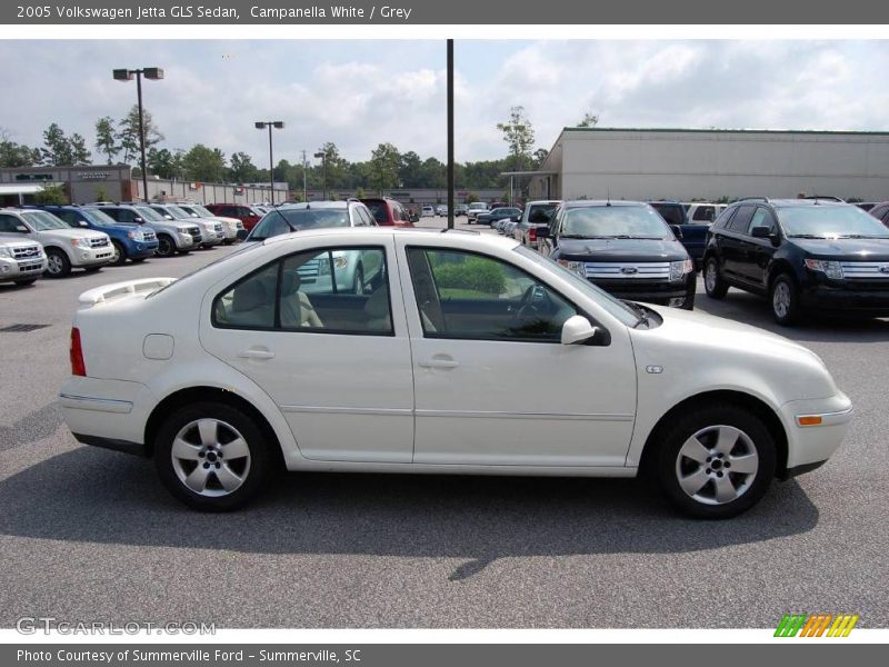 Campanella White / Grey 2005 Volkswagen Jetta GLS Sedan