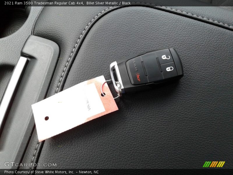 Billet Silver Metallic / Black 2021 Ram 3500 Tradesman Regular Cab 4x4