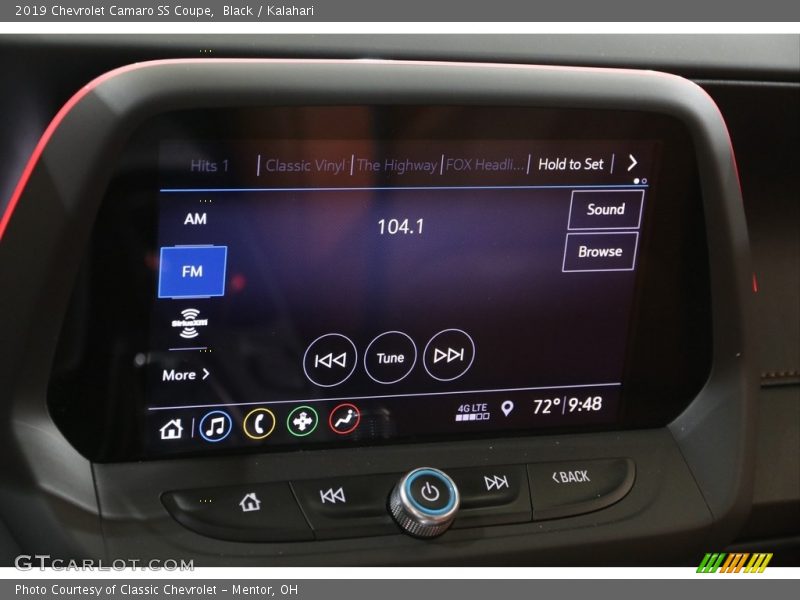 Black / Kalahari 2019 Chevrolet Camaro SS Coupe