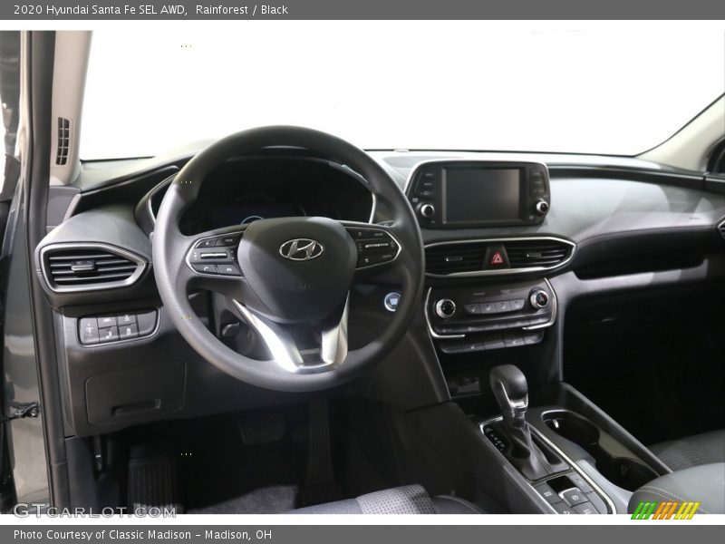 Rainforest / Black 2020 Hyundai Santa Fe SEL AWD