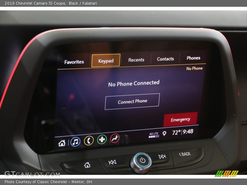 Black / Kalahari 2019 Chevrolet Camaro SS Coupe