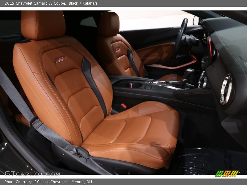 Front Seat of 2019 Camaro SS Coupe