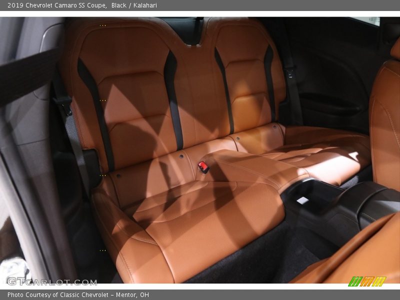 Rear Seat of 2019 Camaro SS Coupe