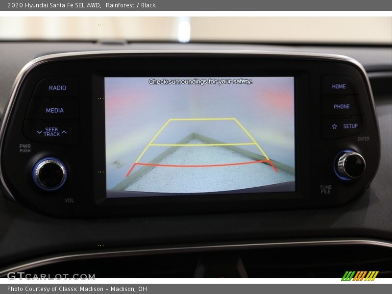 Rainforest / Black 2020 Hyundai Santa Fe SEL AWD