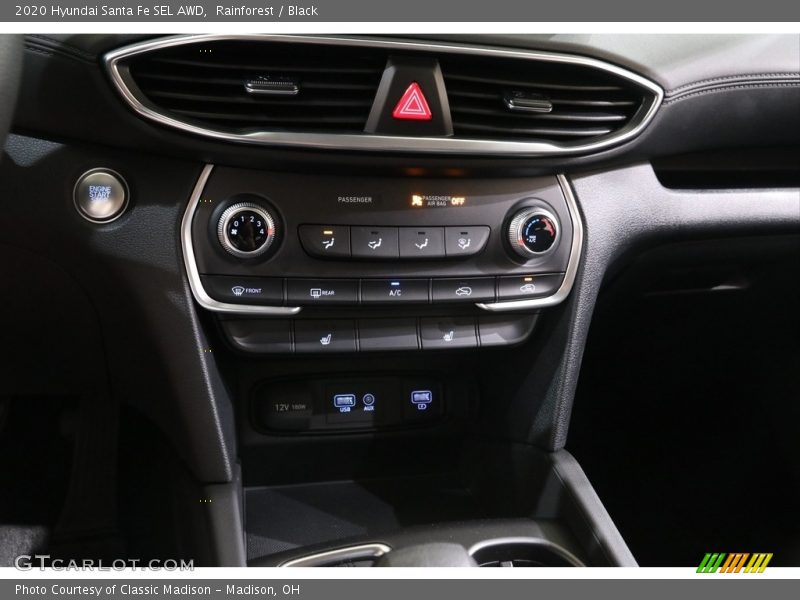 Rainforest / Black 2020 Hyundai Santa Fe SEL AWD