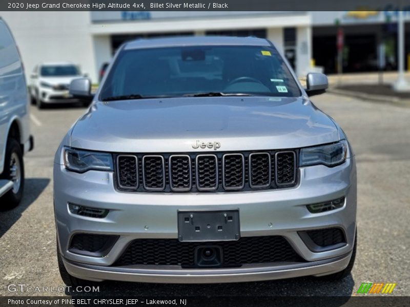Billet Silver Metallic / Black 2020 Jeep Grand Cherokee High Altitude 4x4