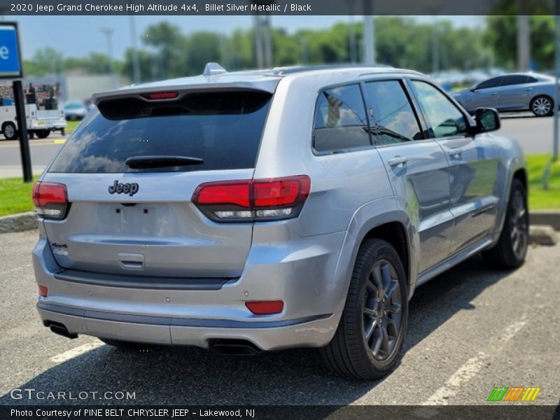 Billet Silver Metallic / Black 2020 Jeep Grand Cherokee High Altitude 4x4