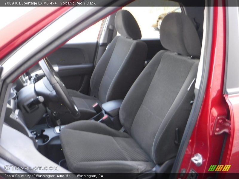 Volcanic Red / Black 2009 Kia Sportage EX V6 4x4