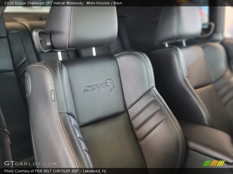 Front Seat of 2018 Challenger SRT Hellcat Widebody