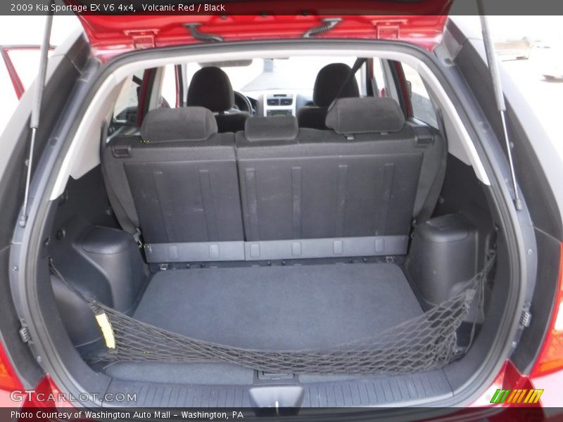 Volcanic Red / Black 2009 Kia Sportage EX V6 4x4