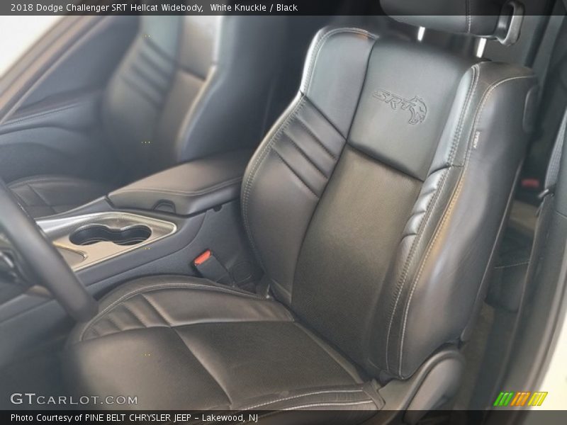 Front Seat of 2018 Challenger SRT Hellcat Widebody