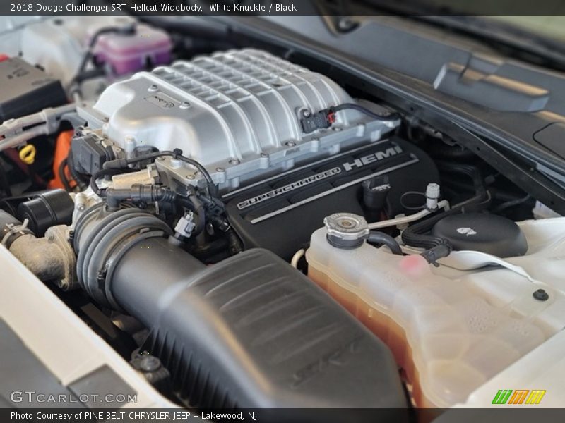  2018 Challenger SRT Hellcat Widebody Engine - 6.2 Liter Supercharged HEMI OHV 16-Valve VVT V8
