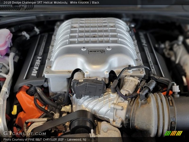  2018 Challenger SRT Hellcat Widebody Engine - 6.2 Liter Supercharged HEMI OHV 16-Valve VVT V8